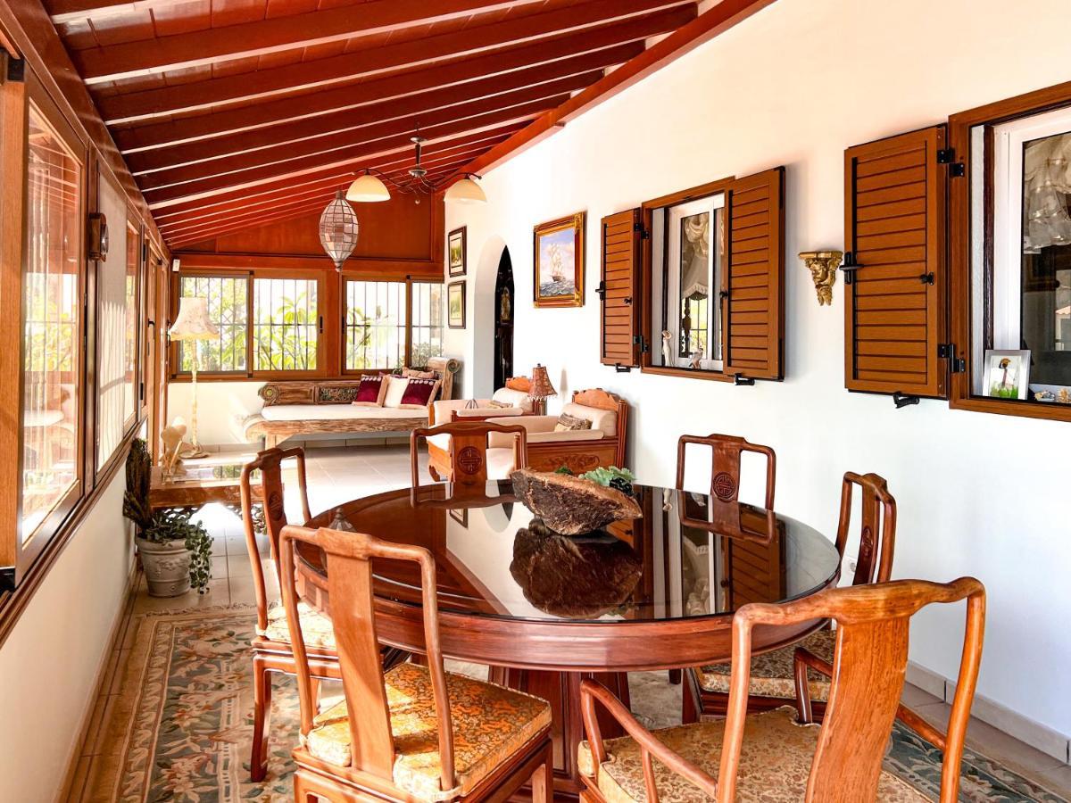 Exquisite Rural House With Garden, Pool And Sea Views Villa Arico Viejo Екстериор снимка