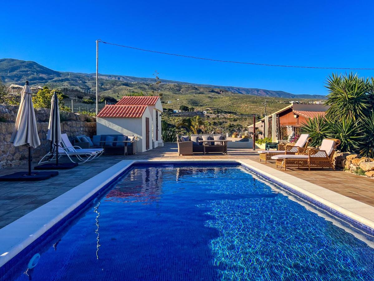 Exquisite Rural House With Garden, Pool And Sea Views Villa Arico Viejo Екстериор снимка
