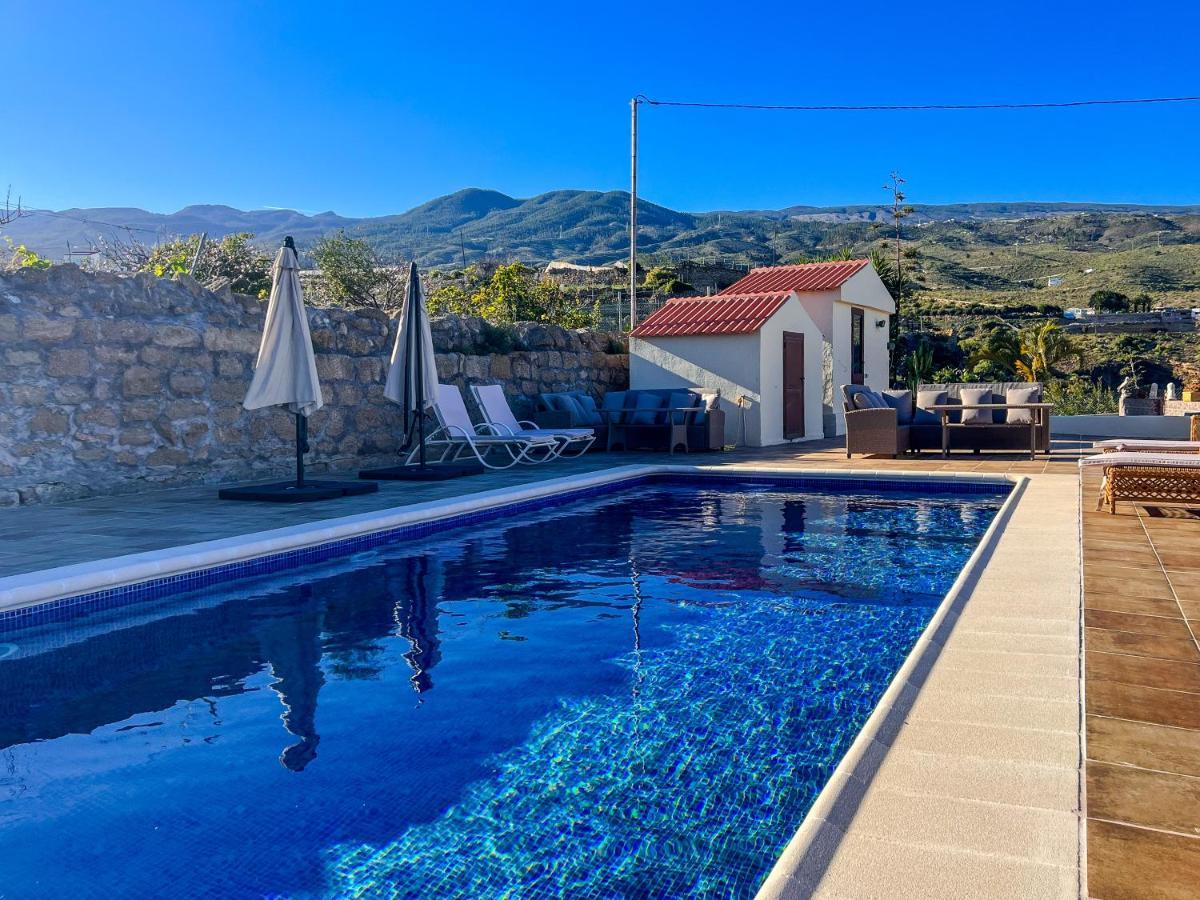 Exquisite Rural House With Garden, Pool And Sea Views Villa Arico Viejo Екстериор снимка