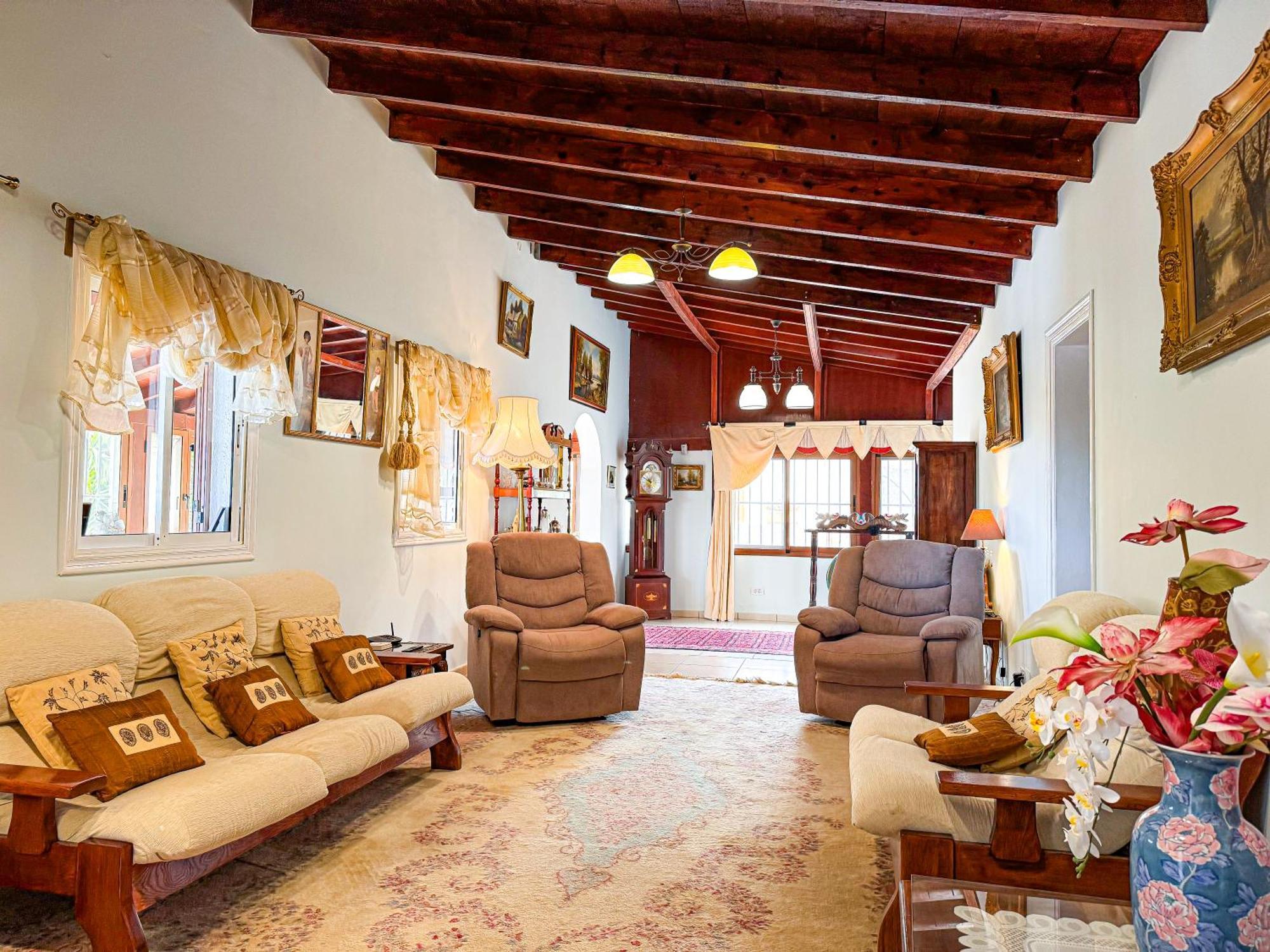 Exquisite Rural House With Garden, Pool And Sea Views Villa Arico Viejo Екстериор снимка