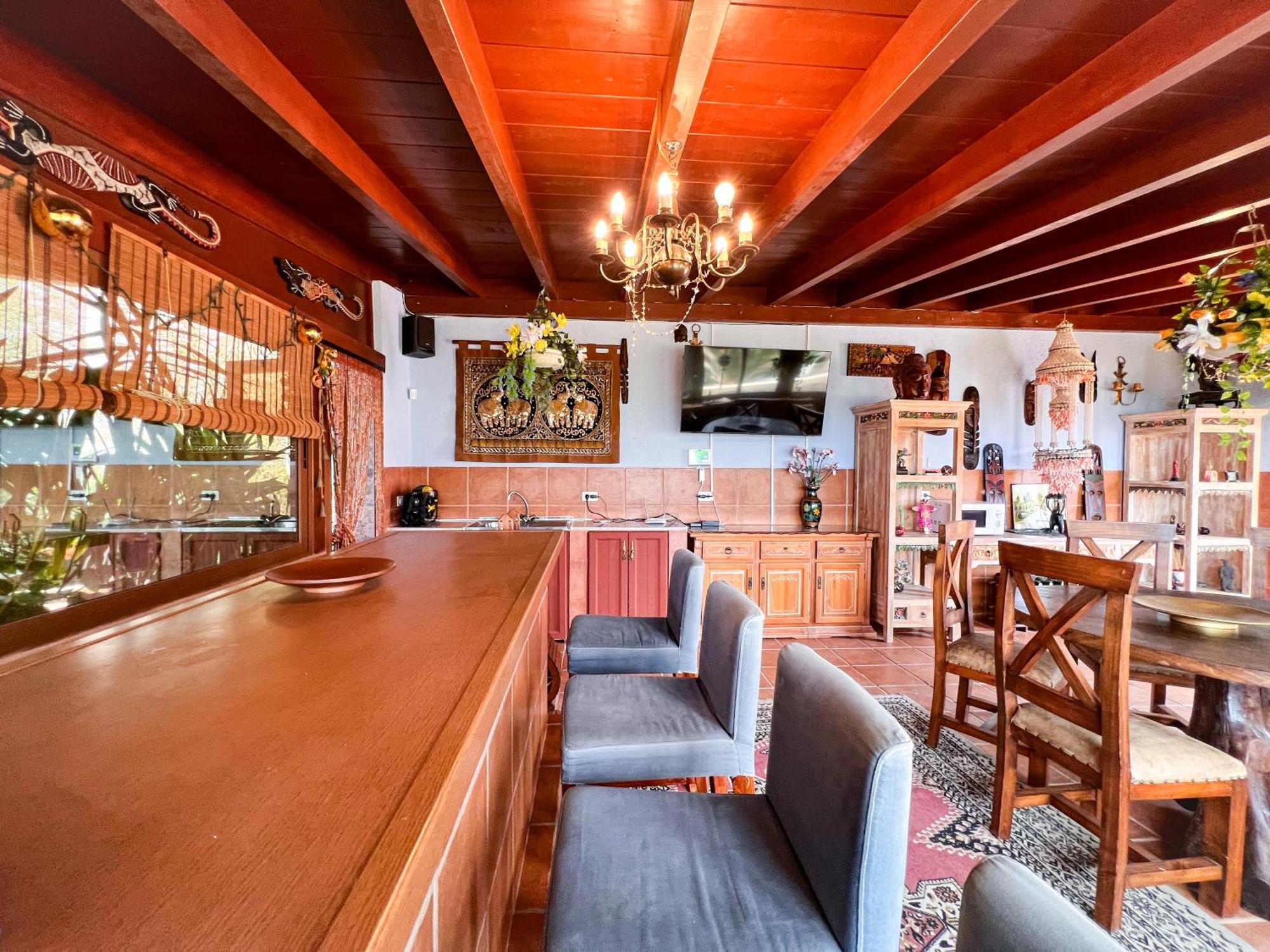 Exquisite Rural House With Garden, Pool And Sea Views Villa Arico Viejo Екстериор снимка